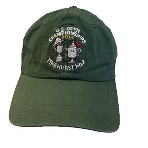 US Open 2014 Pinehurst No 2 Golf Championship Hat Cap USGA Member NEW OLD STOCK